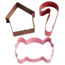 Gingerbread Cottage 3 pc Cookie Cutter Set